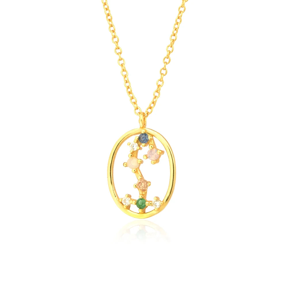 Stellar Zodiac Constellation Necklace